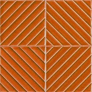 20x20 Cm Linea Caramel Modern Patterned Ceramic Tile, 1 sqm2 (10 sqf ) ,set of 1 m2 ,25 pcs Unique turkish tiles,relief tile,