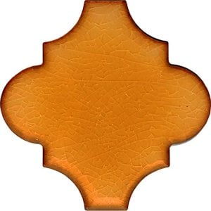 12×12 Ottoman Flat Arabesque Caramel Tile Tile Ceramic, 1 sqm2 (10 sqf ) ,set of 1 m2 ,105 pcs Unique turkish tiles,ceramic mosaic tiles