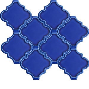 12×12 Ottoman Relief Arabesque Cobalt Tile Tile Ceramic 1 sqm2 (10 sqf ) ,set of 1 m2 ,105 pcs Unique turkish tiles,ceramic mosaic tiles,