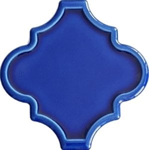 12×12 Ottoman Relief Arabesque Cobalt Tile Tile Ceramic 1 sqm2 (10 sqf ) ,set of 1 m2 ,105 pcs Unique turkish tiles,ceramic mosaic tiles,