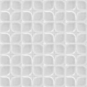 12,5x12,5 cm Defakto White Model Ceramic Tile, 1 sqm2 (10 sqf ) ,set of 1 m2 ,64 pcs Unique turkish tiles,relief tile,ceramic mosaic tiles,