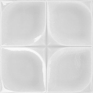 12,5x12,5 cm Defakto White Model Ceramic Tile, 1 sqm2 (10 sqf ) ,set of 1 m2 ,64 pcs Unique turkish tiles,relief tile,ceramic mosaic tiles,