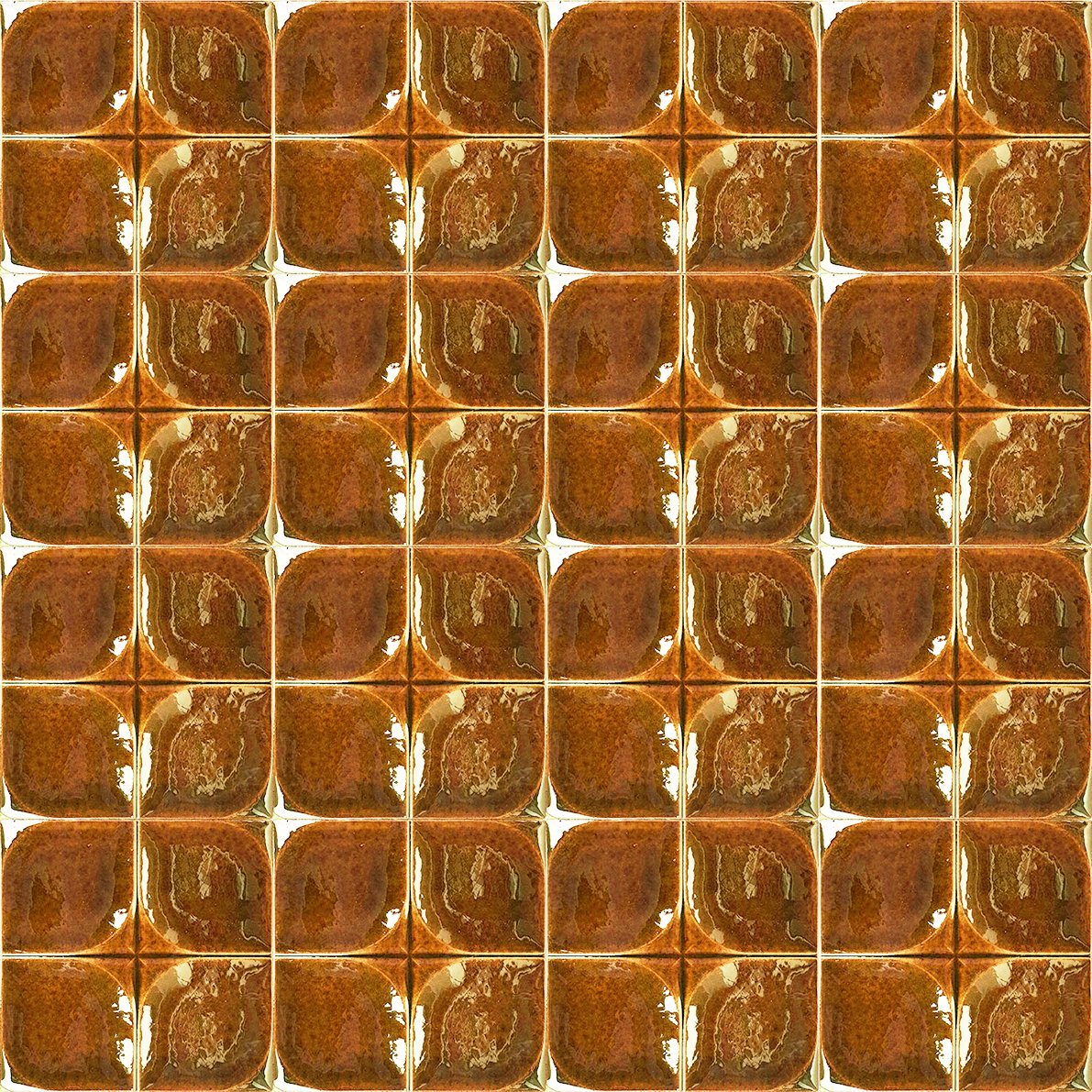 12.5×12.5 cm Defakto Caramel Model Ceramic Tile, 1 sqm2 (10 sqf ) ,set of 1 m2 ,64 pcs Unique turkish tiles,relief tile,ceramic tiles,