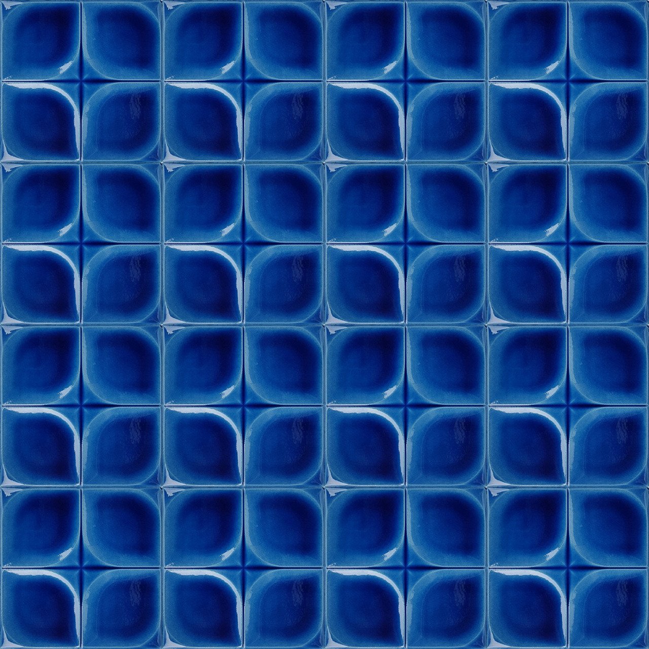 12.5×12.5 cm Defacto Cobalt Model Ceramic Tile, 1 sqm2 (10 sqf ) ,set of 1 m2 ,64 pcs Unique turkish tiles,relief tile,ceramic tiles,