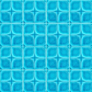 12,5x12,5 cm Defakto Turquoise Model Ceramic Tile, 1 sqm2 (10 sqf ) ,set of 1 m2 ,64 pcs Unique turkish tiles,relief tile,ceramic tiles,