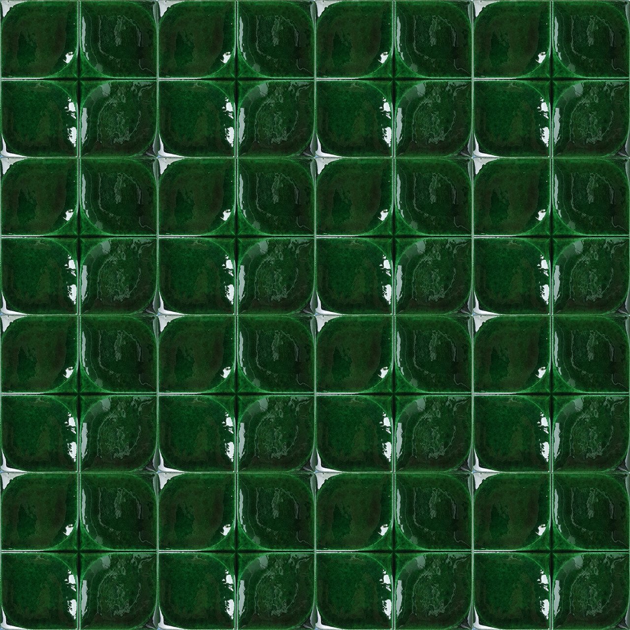 12,5x12,5 cm Defakto Green Model Ceramic Tile, 1 sqm2 (10 sqf ) ,set of 1 m2 ,64 pcs Unique turkish tiles,relief tile,ceramic tiles,