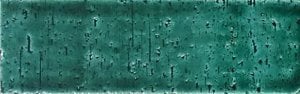 7×22 Cm Brick Green Patterned Ceramic Tile