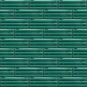 7×21 Cm Bamboo Green Patterned Ceramic Tile