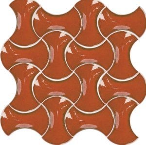 12x20 cm Bone Caramel Shaped Ceramic Tile, 1 sqm2 (10 sqf ) ,set of 1 m2 ,58 pcs Unique turkish tiles,ceramic tile,bathroom & kitchen tile