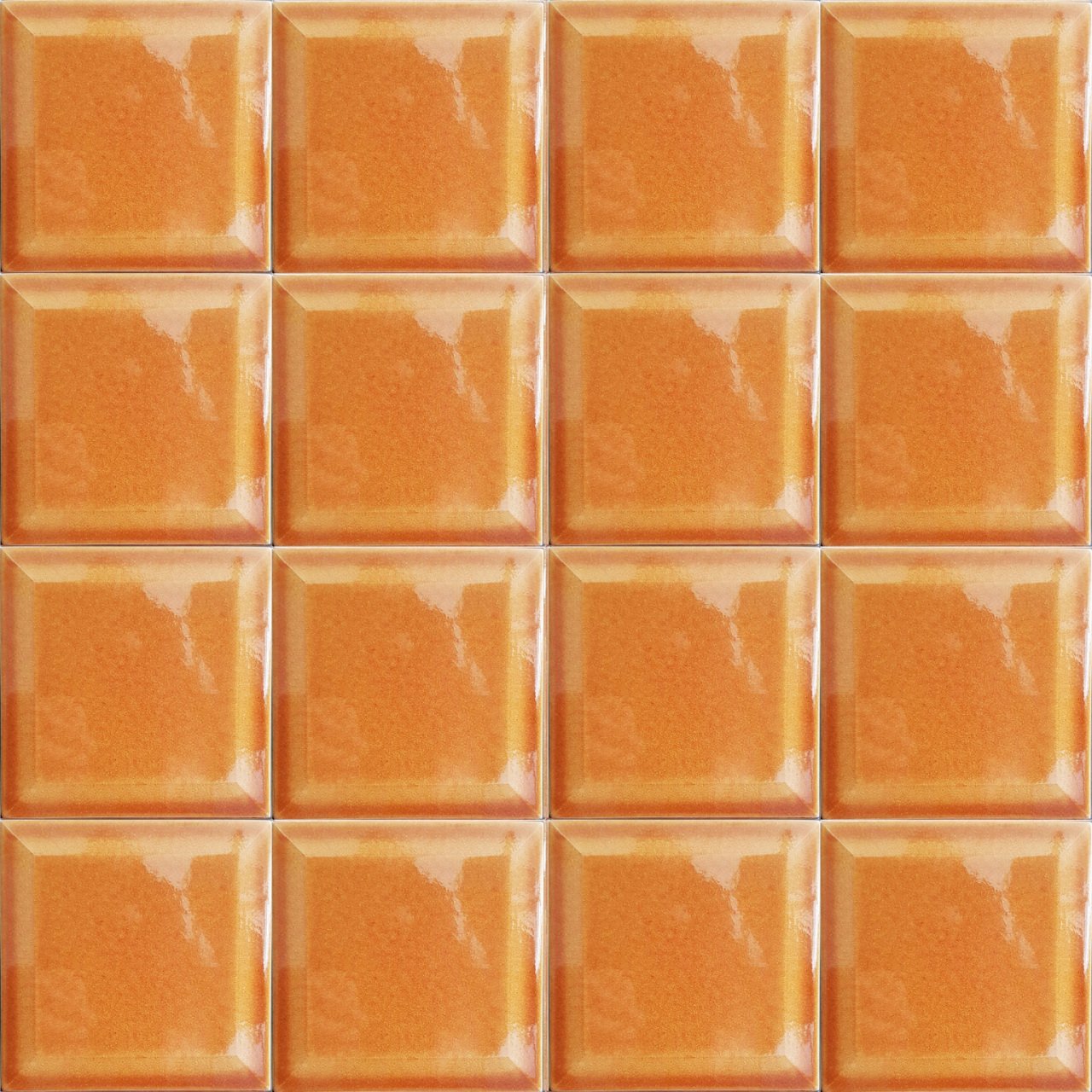 12.5×12.5 Cm Metro Caramel Ceramic Tile