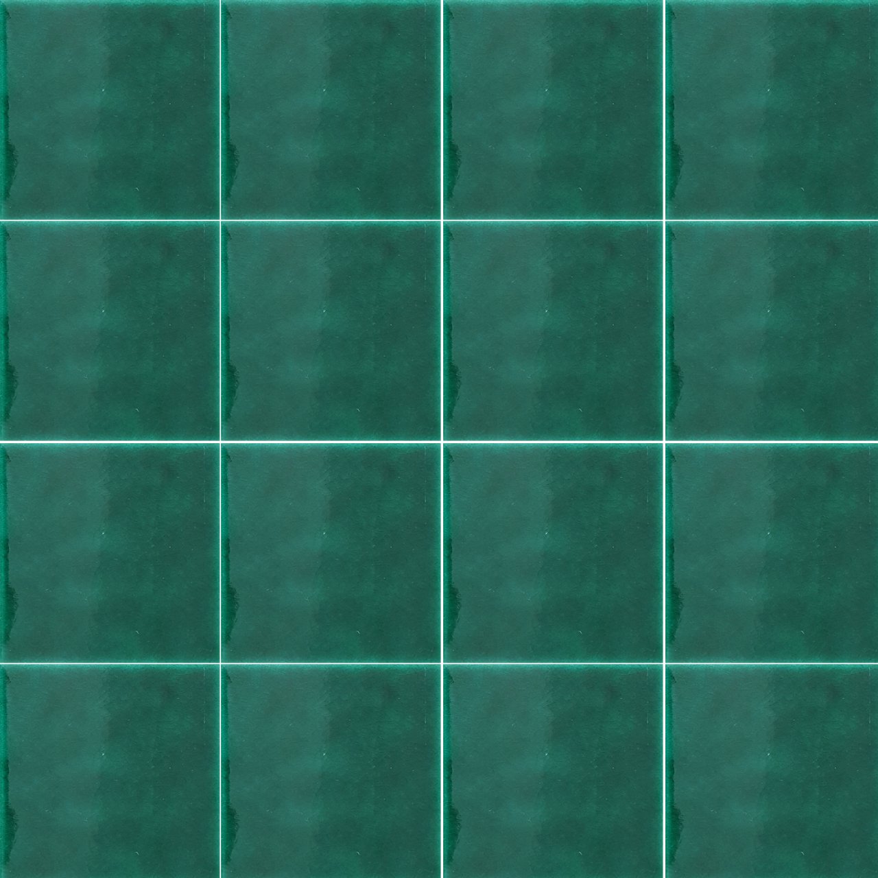 12.5×12.5 Cm Plain Green Ceramic Tile