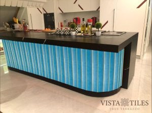 Turquoise Bar Front Corrugated Tile Ceramic 10X50 ,Ceramic Tile,tradition,handmade tile, Bar Front Tile,turkish handicraft,Shaped Tiles